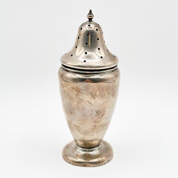 P.H. Locklin & Sons Sterling Silver Sugar Shaker Muffineer Traditional Antique - Picture 9 of 13